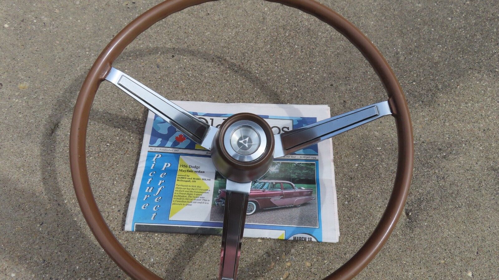 1965 66 67  Charger Steering Wheel Or Satillite \