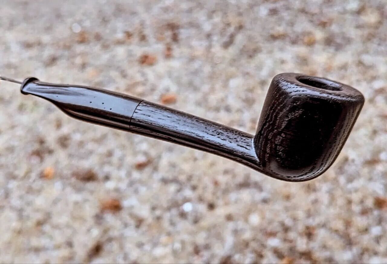 Smoking Tobacco Pipe made by Bog Oak (Morta) - 100% Handcrafted, Premium quality