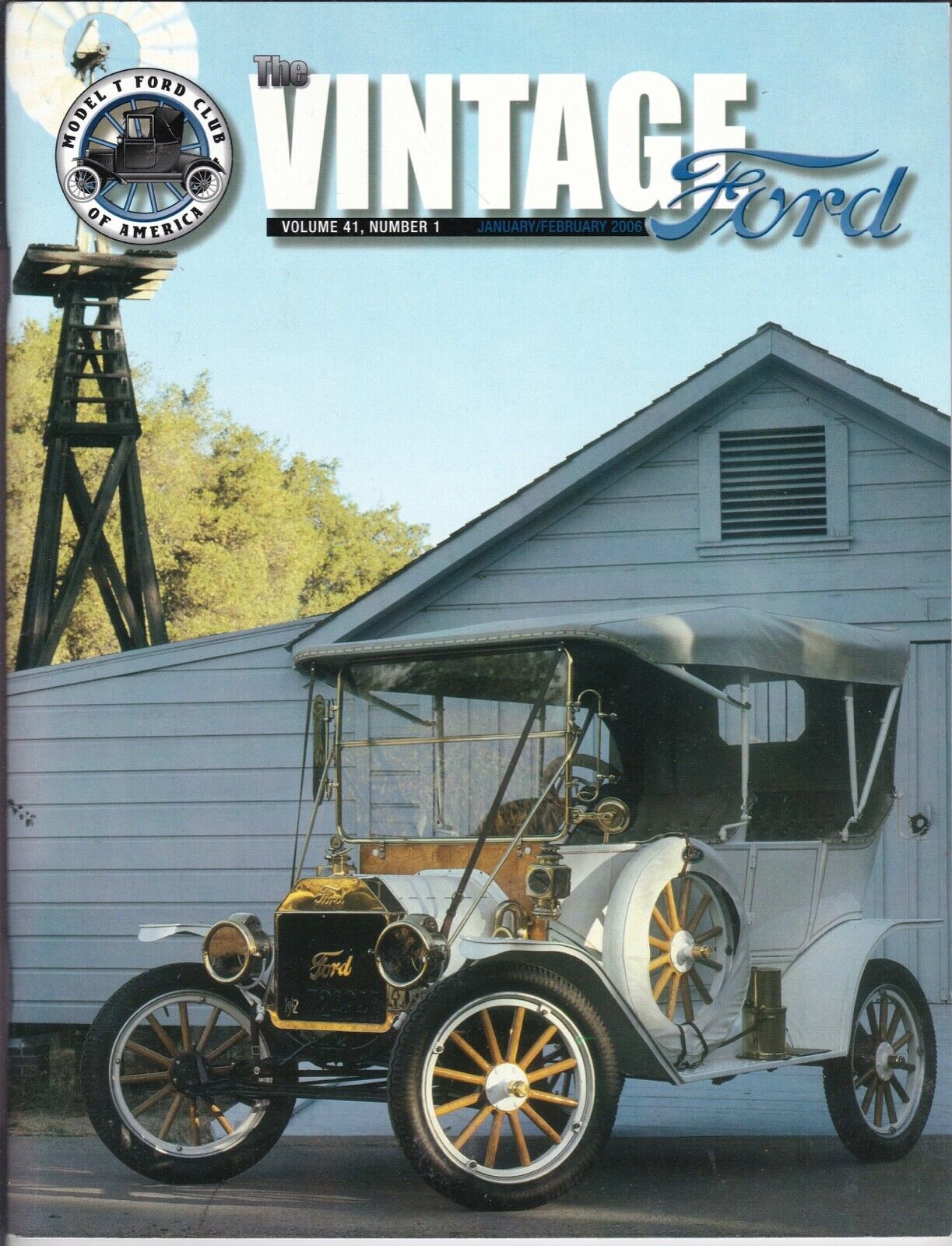 1912 MODEL T TOURING - THE VINTAGE FORD MAGAZINE - RODEO, CALIFORNIA USA