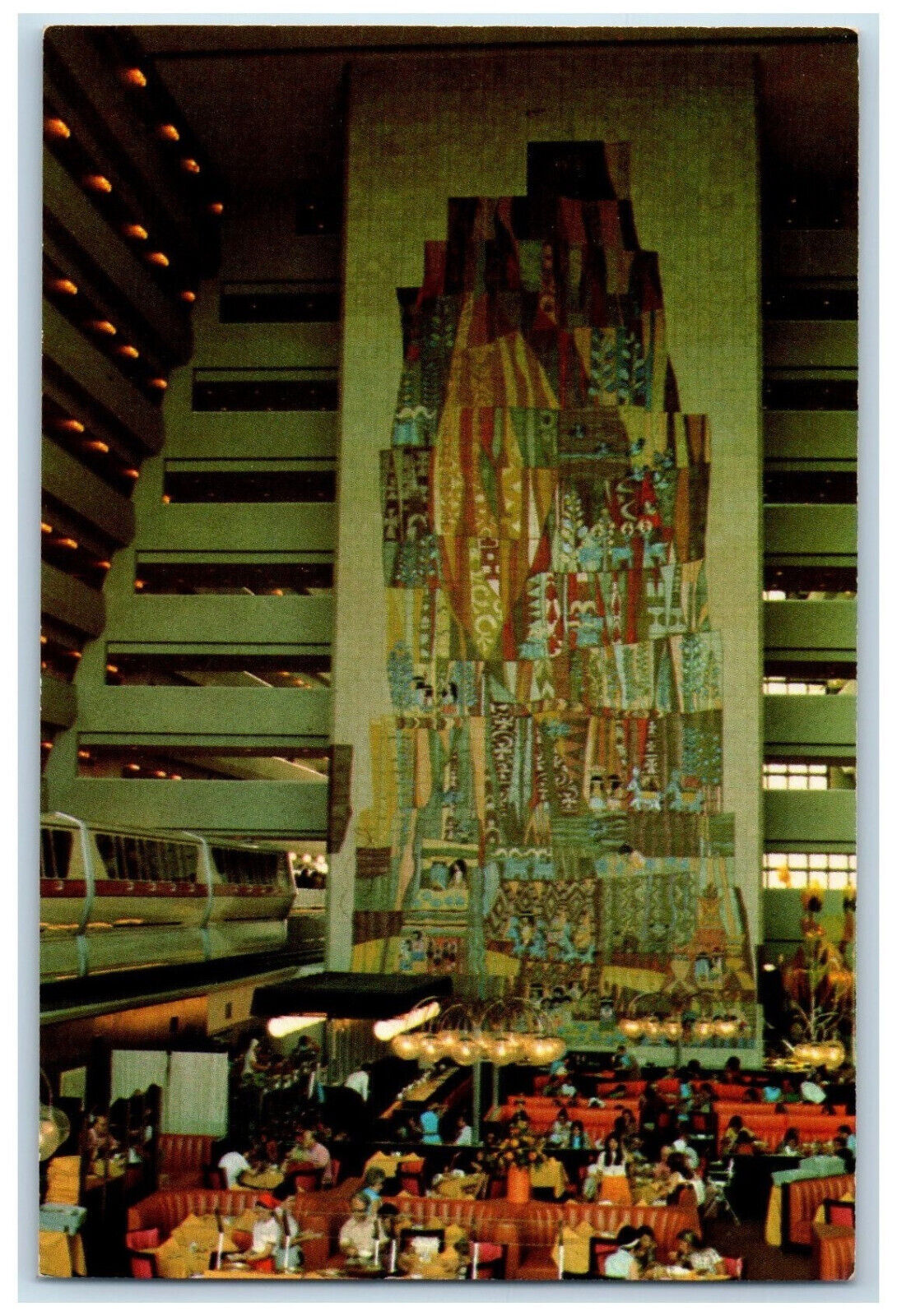 c1960\'s The Grand Canyon Concourse Walt Disney World Orlando Florida FL Postcard