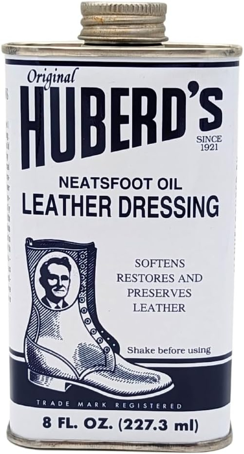 Huberd’S Leather Dressing with Neatsfoot Oil - Leather Conditioner That Softens 