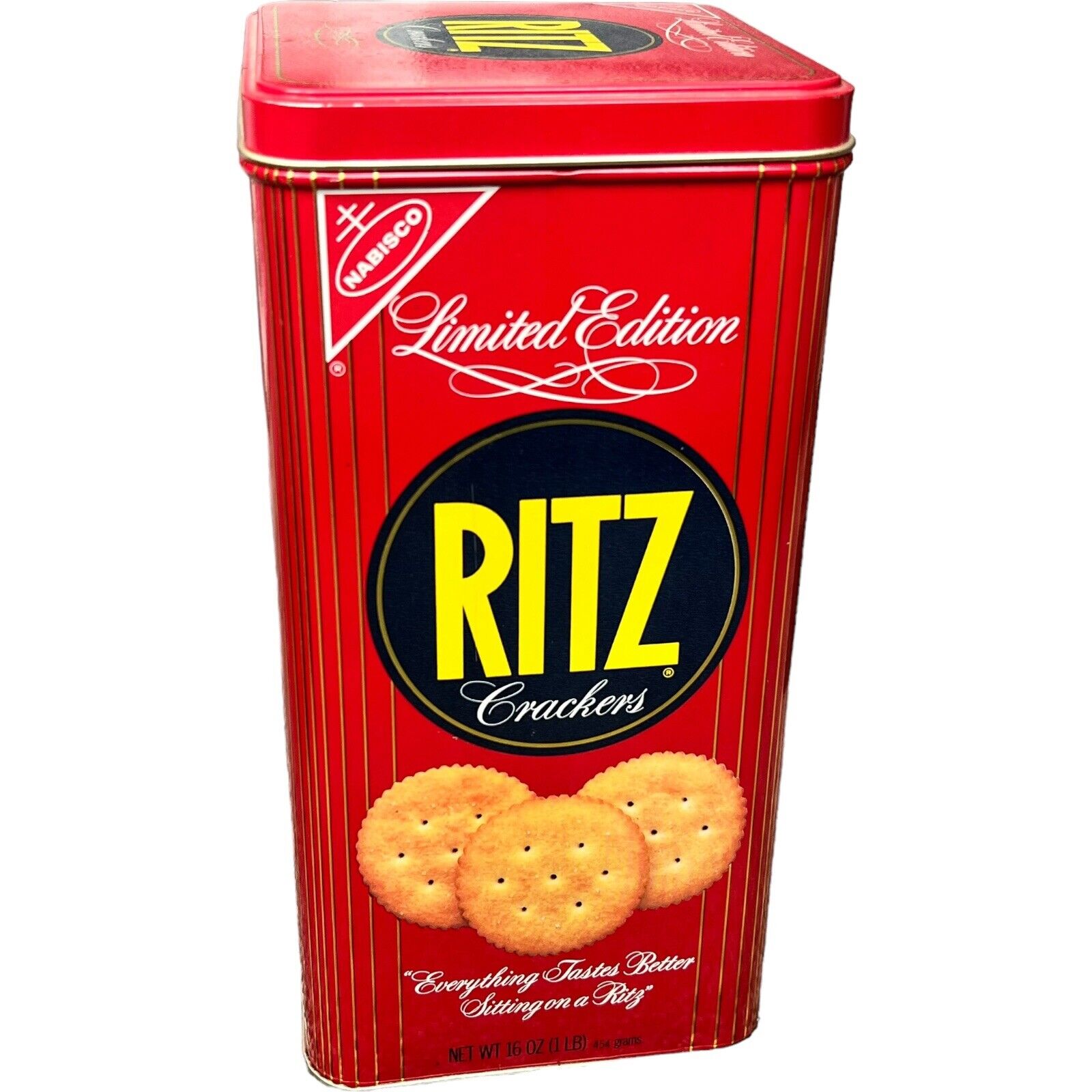 1986 Nabisco Ritz Crackers Tin Limited Edition Collectible