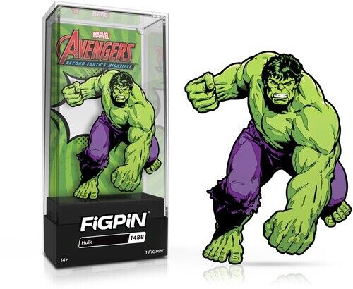 WB  FiGPiN NYCC 2023 Marvel Avengers: Beyond Earth's Mightiest - Hulk Enamel Pin