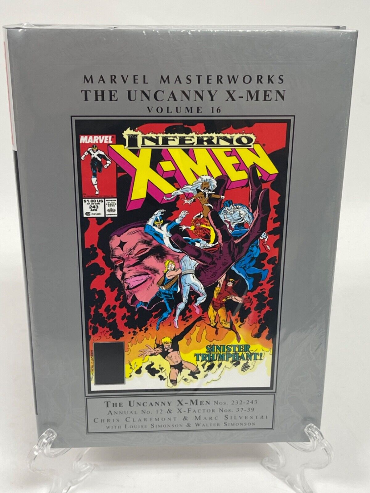 Uncanny X-Men Marvel Masterworks Vol 16 REGULAR COVER Marvel Comics HC Sealed