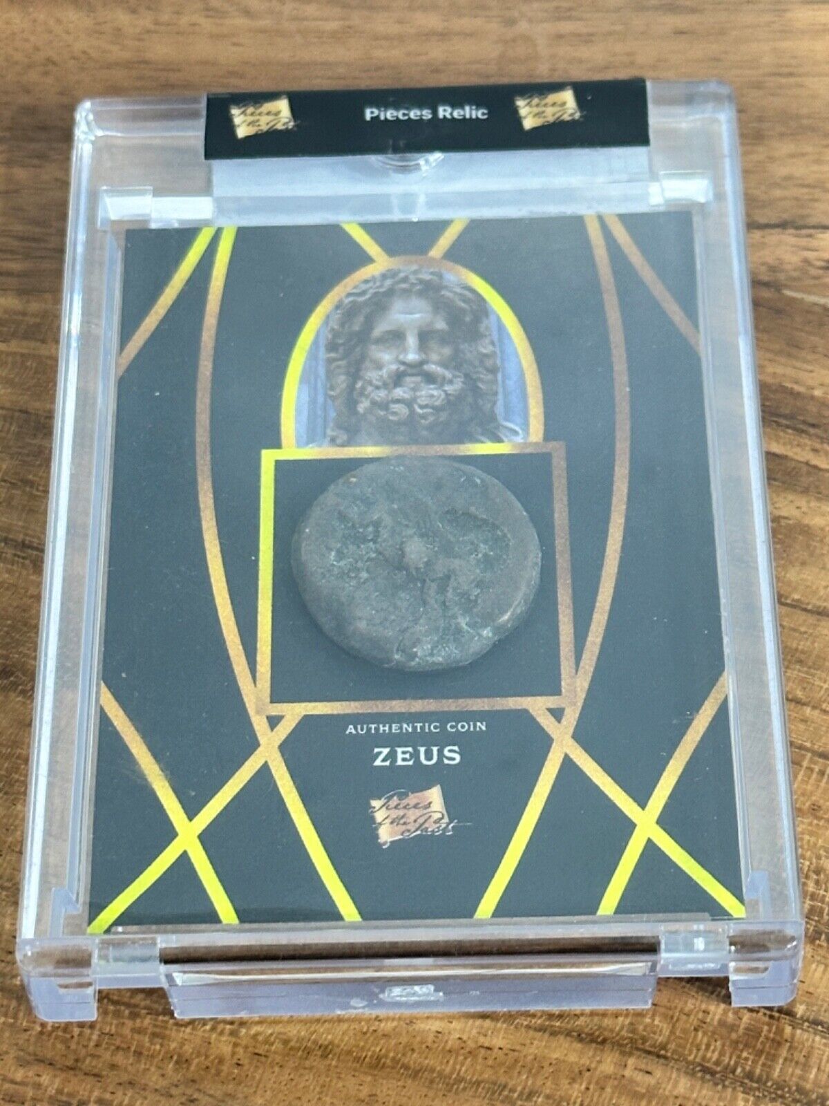 STUNNING XL THOUSAND YR OLD - ZEUS COIN - JUMBO XL RELIC ABSOLUTELY GORGEOUS 1/1
