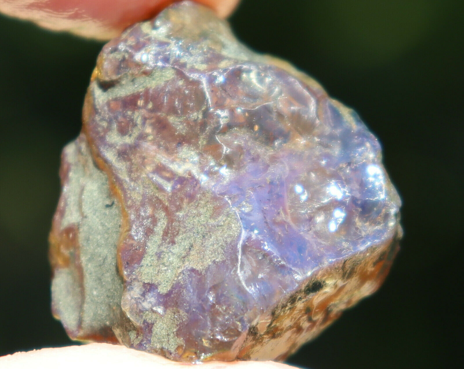 Genuine Dominican Clear Sky Blue Amber Rough Specimen natural Stones