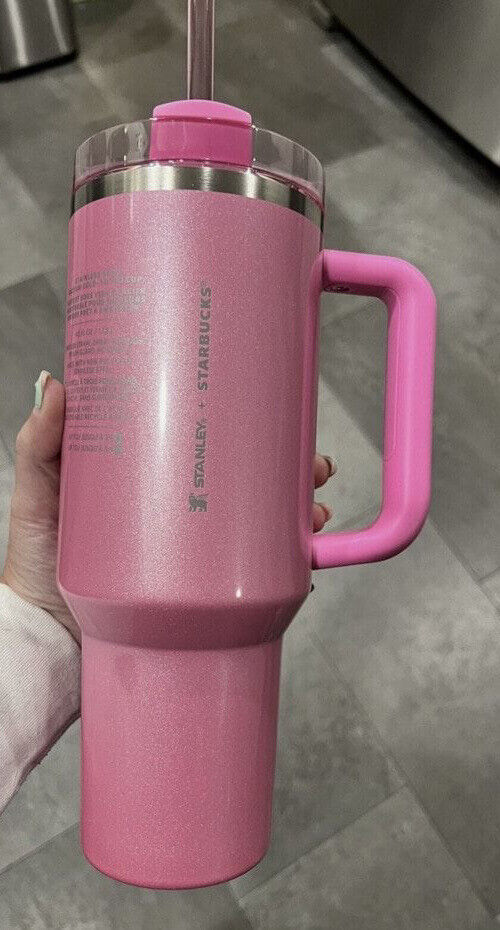 Stanley x Starbucks Winter Pink 40oz Tumbler (2024 Target Exclusive) 