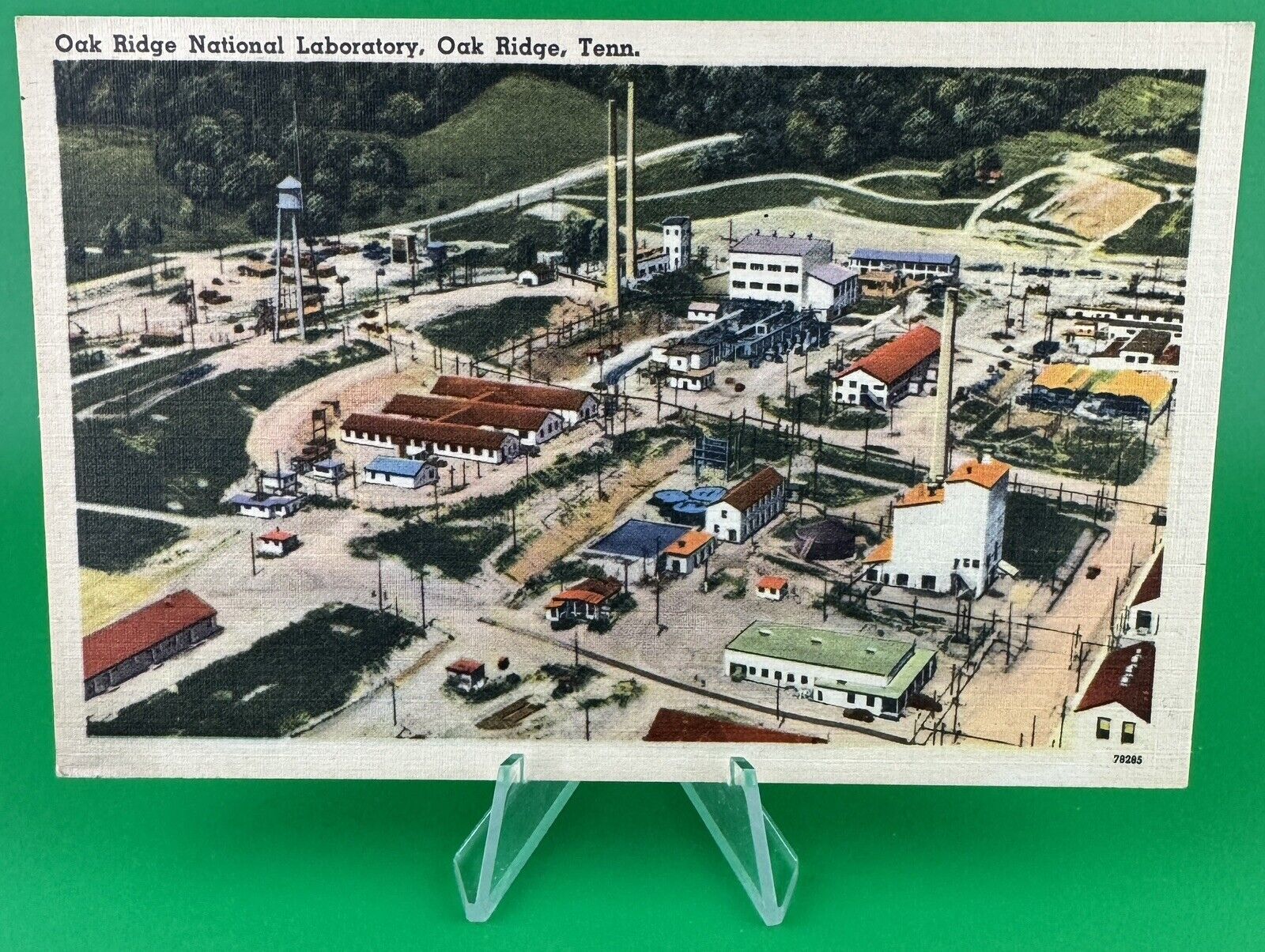 Vintage Postcard Oak Ridge National Laboratory Tennessee