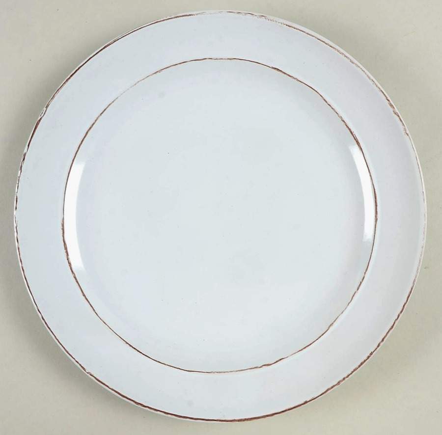 American Atelier Olivia White Dinner Plate 11252337