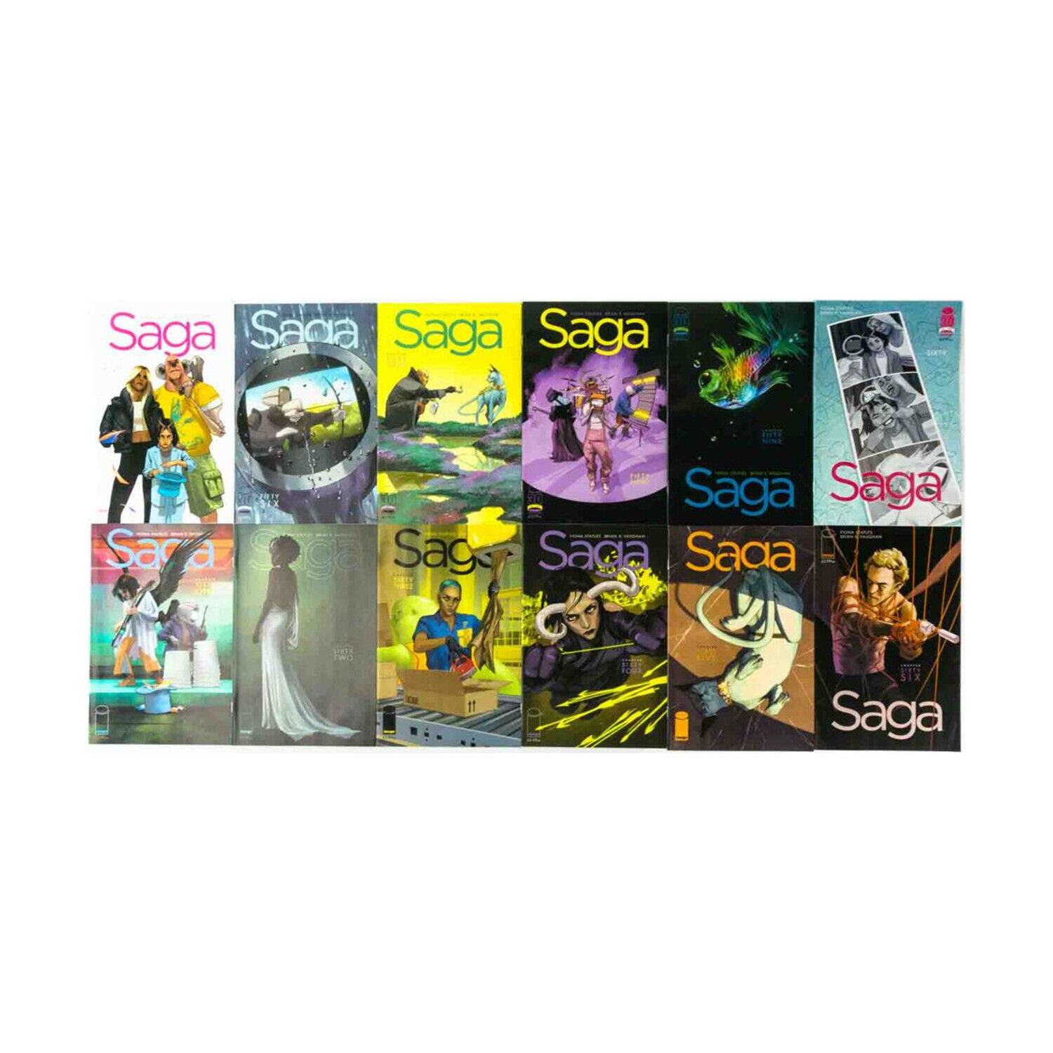 Image Comics Comic Saga Collection - Issues #55-66 VG+