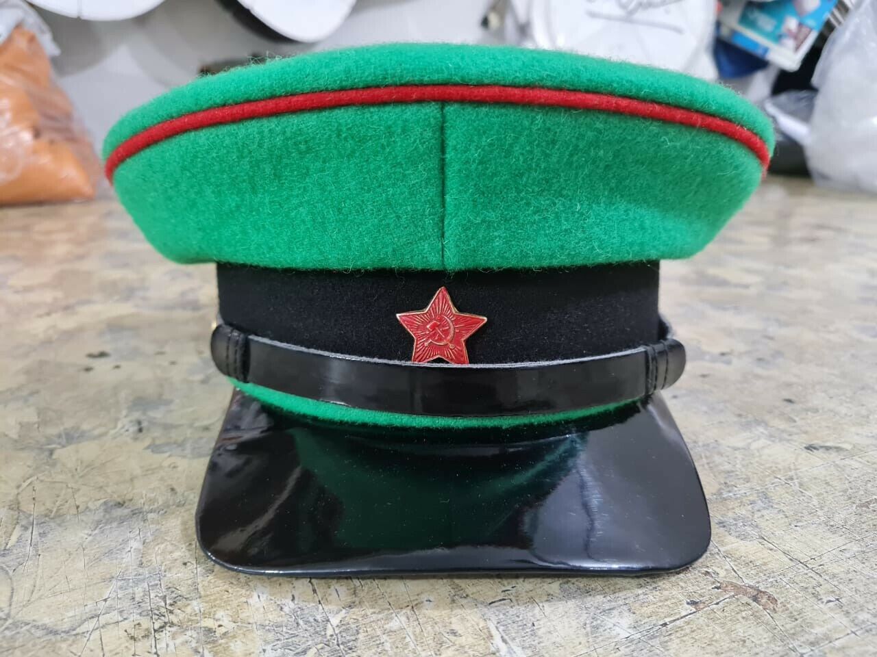 KGB USSR (КГБ) Soviet Russian Officer KGB 1950's Military Visor Cap Hat