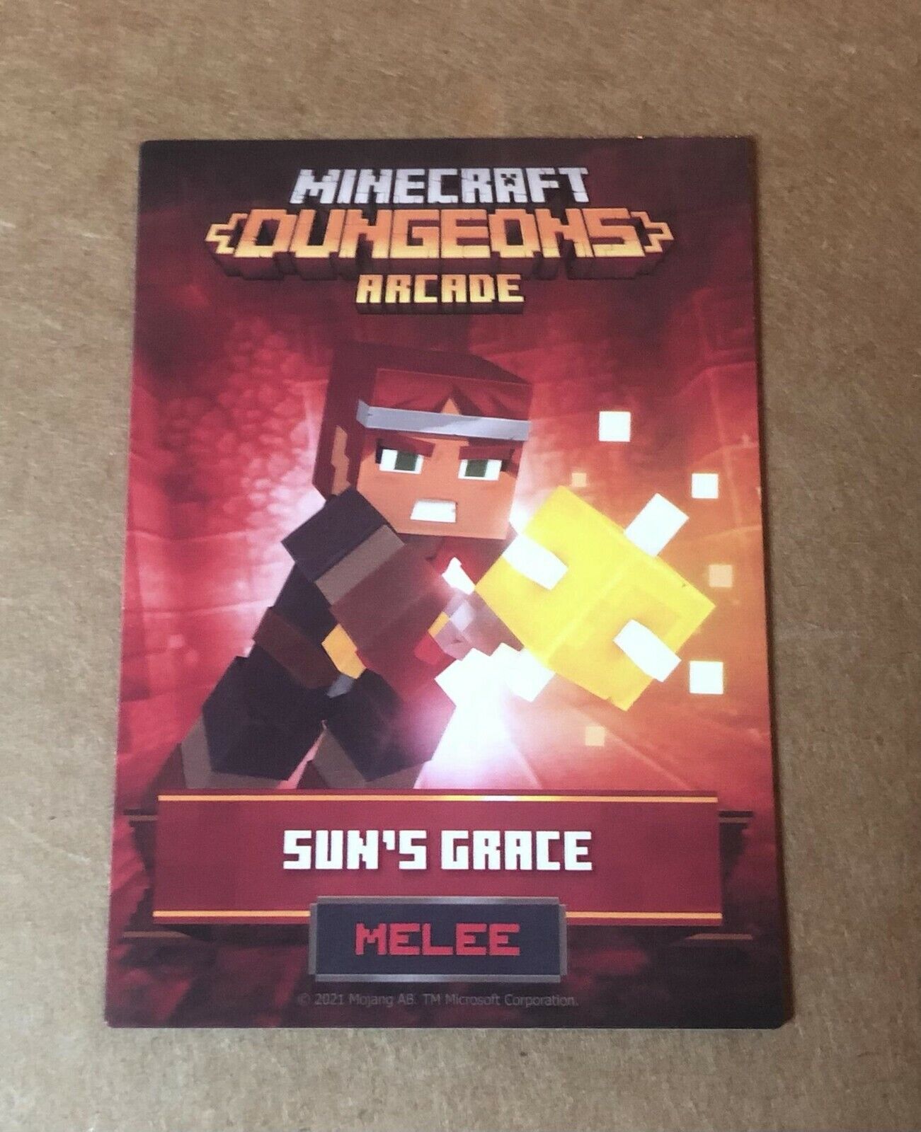 Minecraft Dungeons Arcade Cards: You Pick