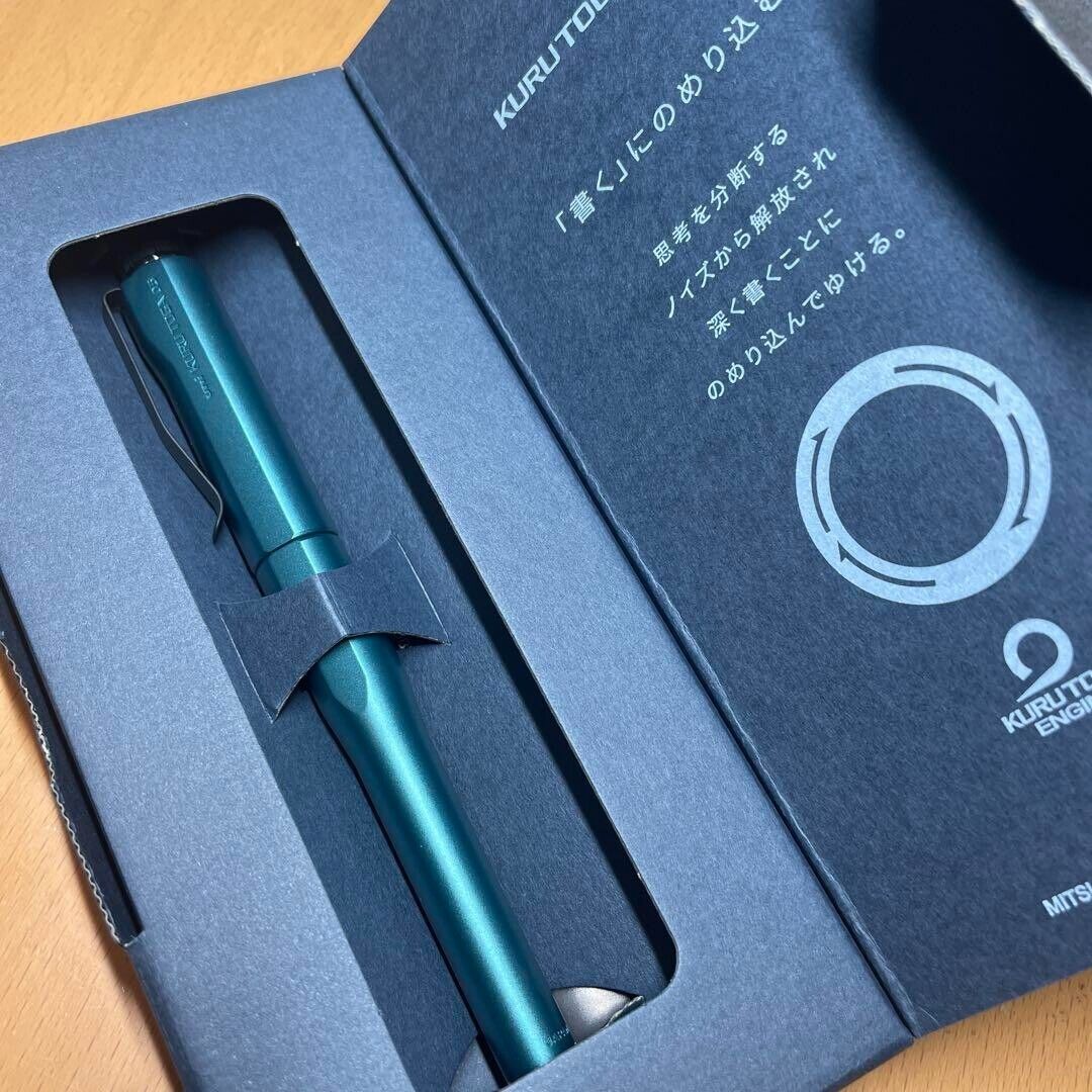 Uni Kuru Toga Dive 0.5mm Mechanical Pencil M5-5000 Dense Green Japan NEW