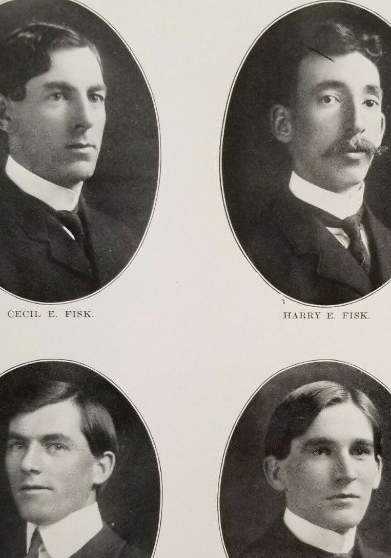 Notable Cincinnati Men of 1903 Photos MONUMENT MEN Fisk Brothers STATUARY D8