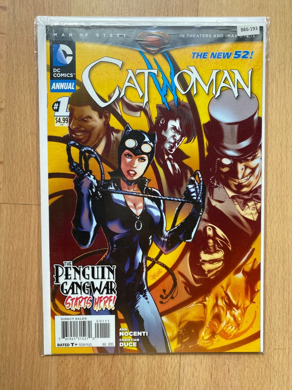 Catwoman vol.4 Annual #1 2013 High Grade 9.2 DC Comic Book B86-193