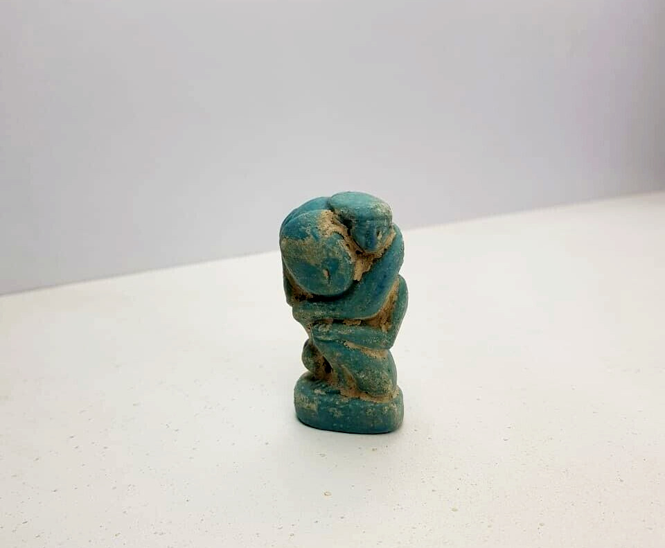 Rare ancient Egyptian nationality amulet statue - amulets made in Egypt