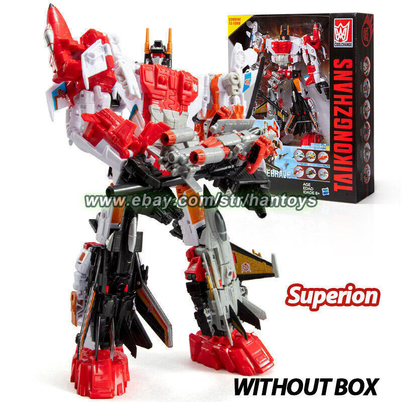 New Deformabl HZX Superion 6 In 1 Action Figure Upgrade Version KO In Stock 12\