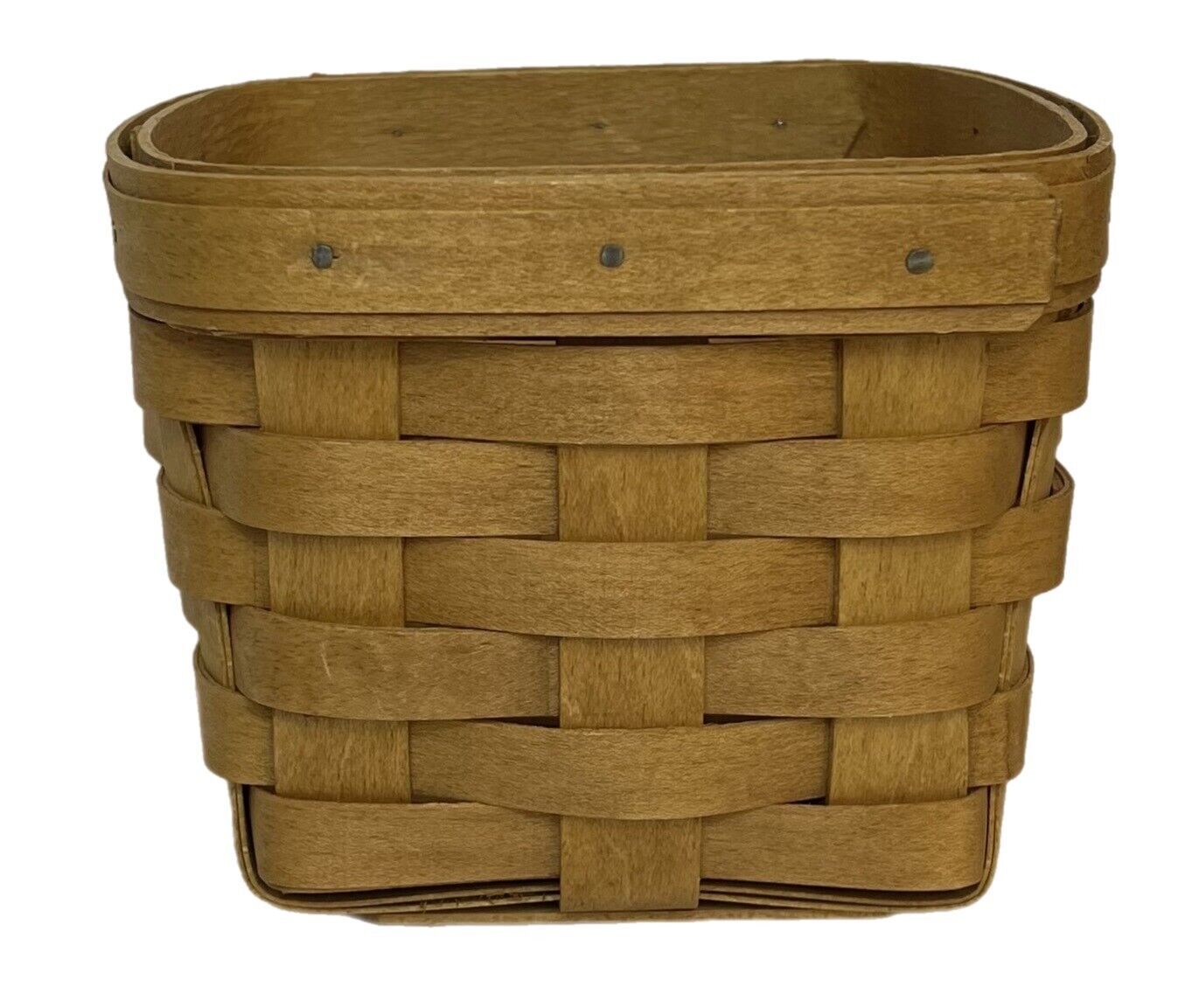 Longaberger Small Square Canister Basket 2014