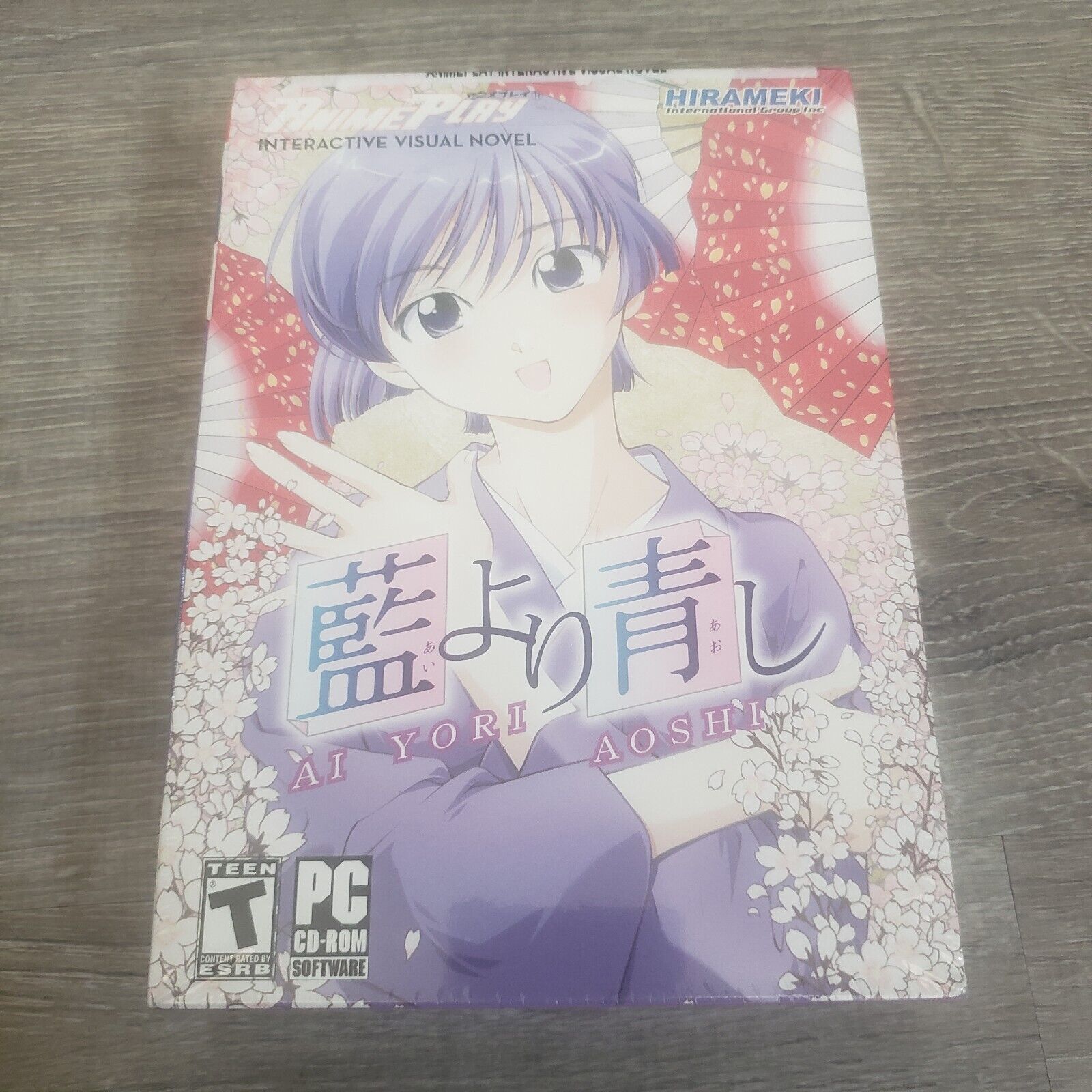 New Sealed Ai Yori Aoshi Interactive Visual Novel 2 Disc PC Game Factory Sealed