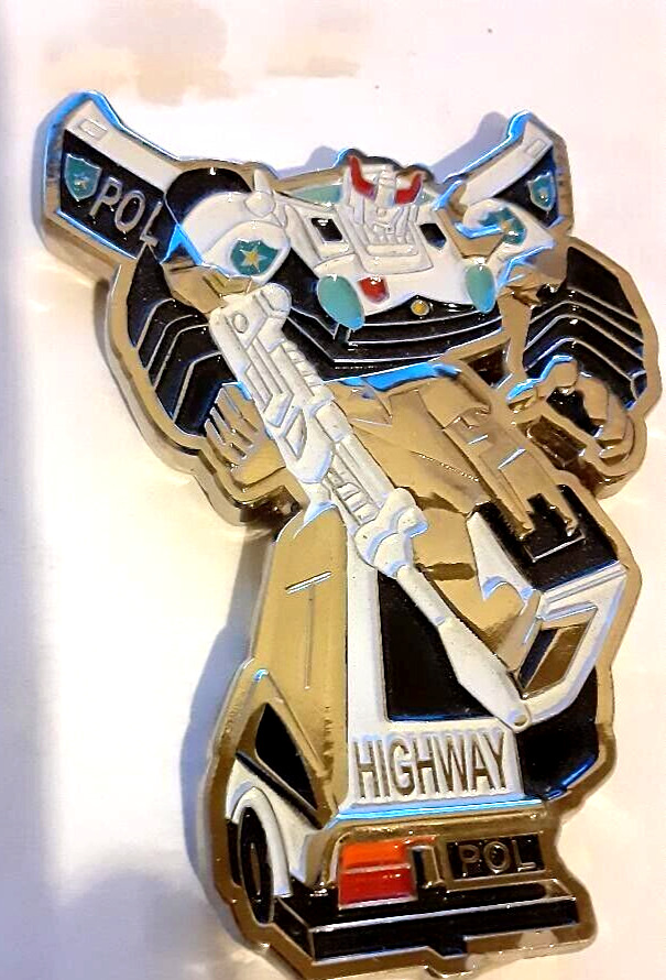 ULTRA RARE NYPD HIGHWAY PATROL TRANSFORMER WE OWN THE NIGHT CHALLENGE COIN LEO