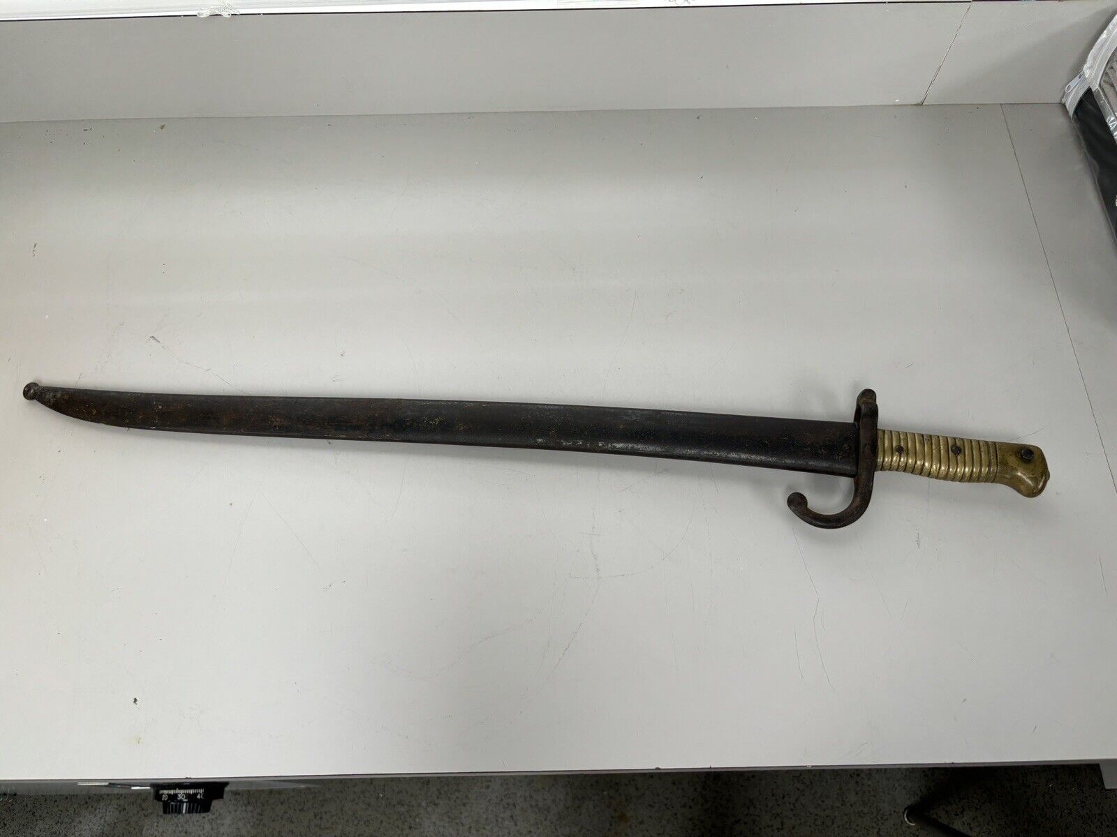 1873 French Chassepot Yataghan Sword Bayonet