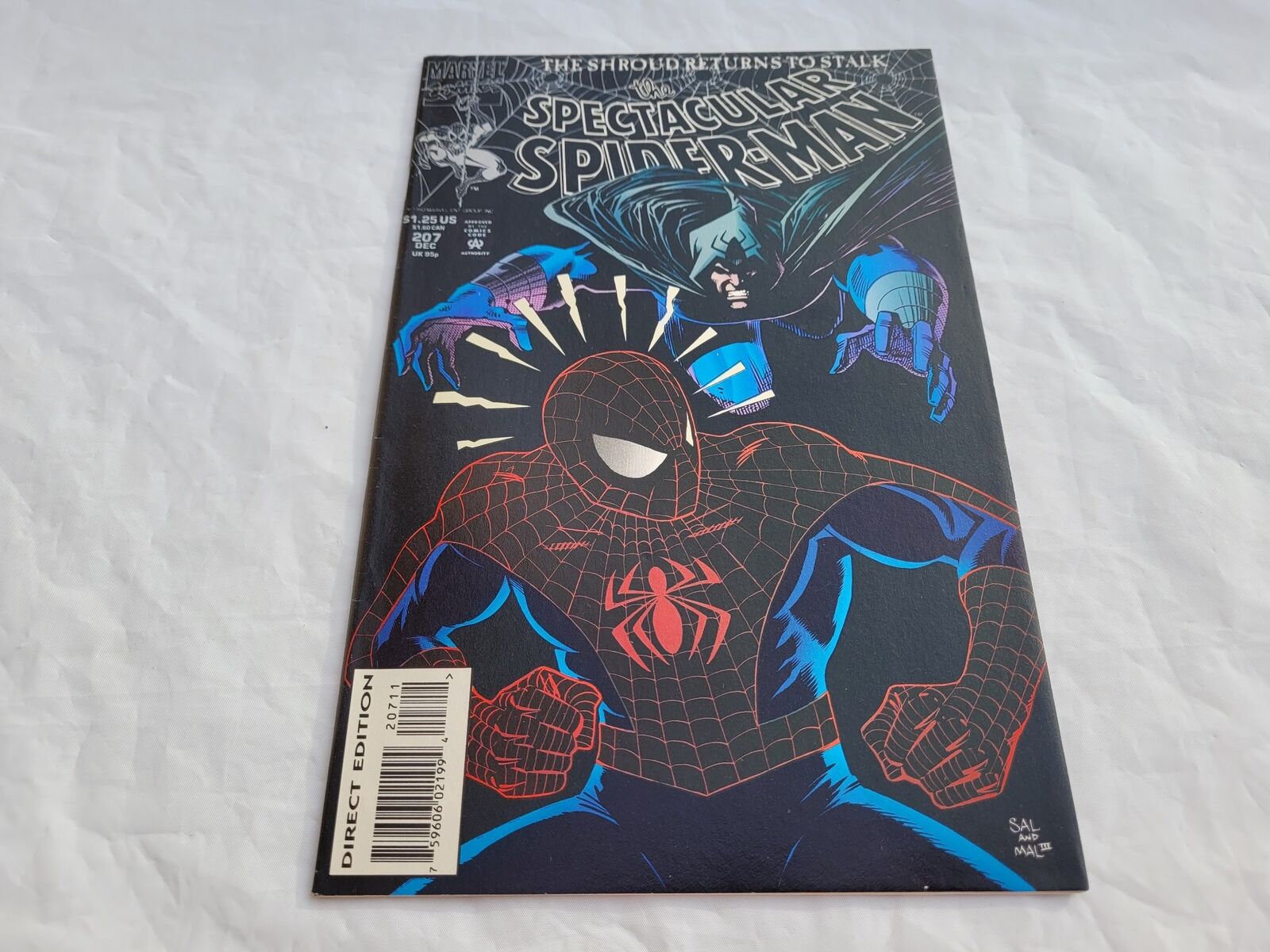 1993 The Spectacular Spider Man Number 207  Marvel Comics