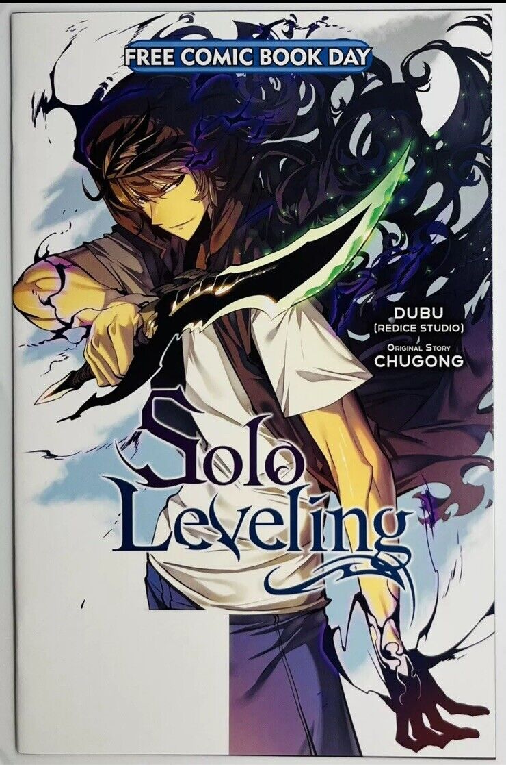 Solo Leveling #1 1st App Jinwoo Sung FCBD Free Comic Book Day 2021 MANGA Chugong