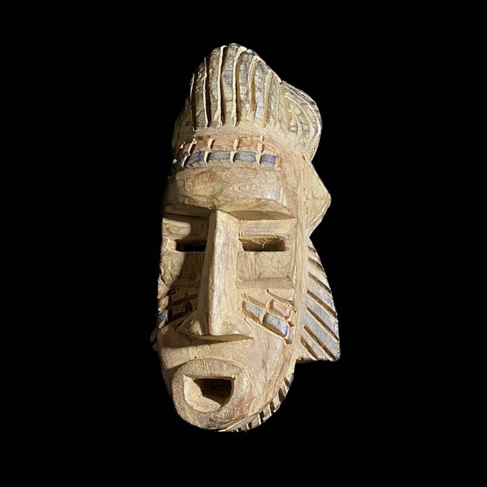 African Masks African Art Wall Decor Wooden Masks Handmade Guru-7425