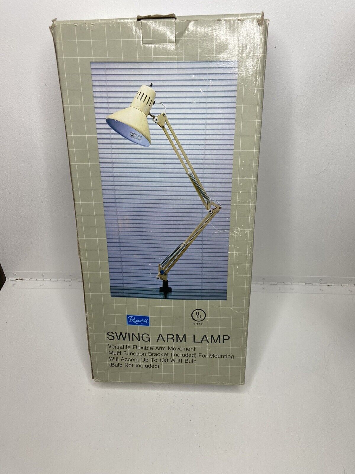 Vintage Rothschild Swing Arm Lamp - 80’s - New In Box