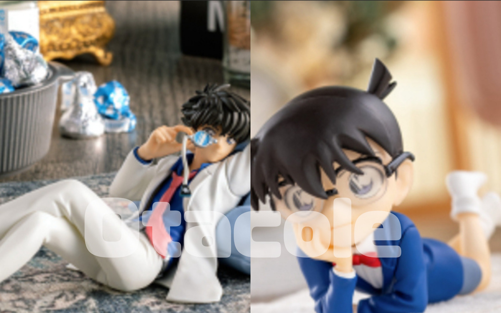 Detective Conan Edogawa Kids Chokonose Premium Figure set Case Closed SEGA NEW