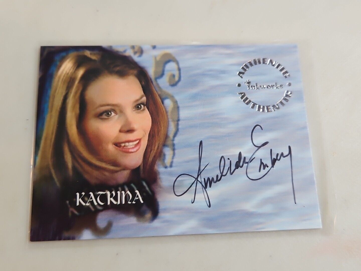 2002 Inkworks Buffy Vampire Slayer Amelinda Embry Karina A38 Autograph Card