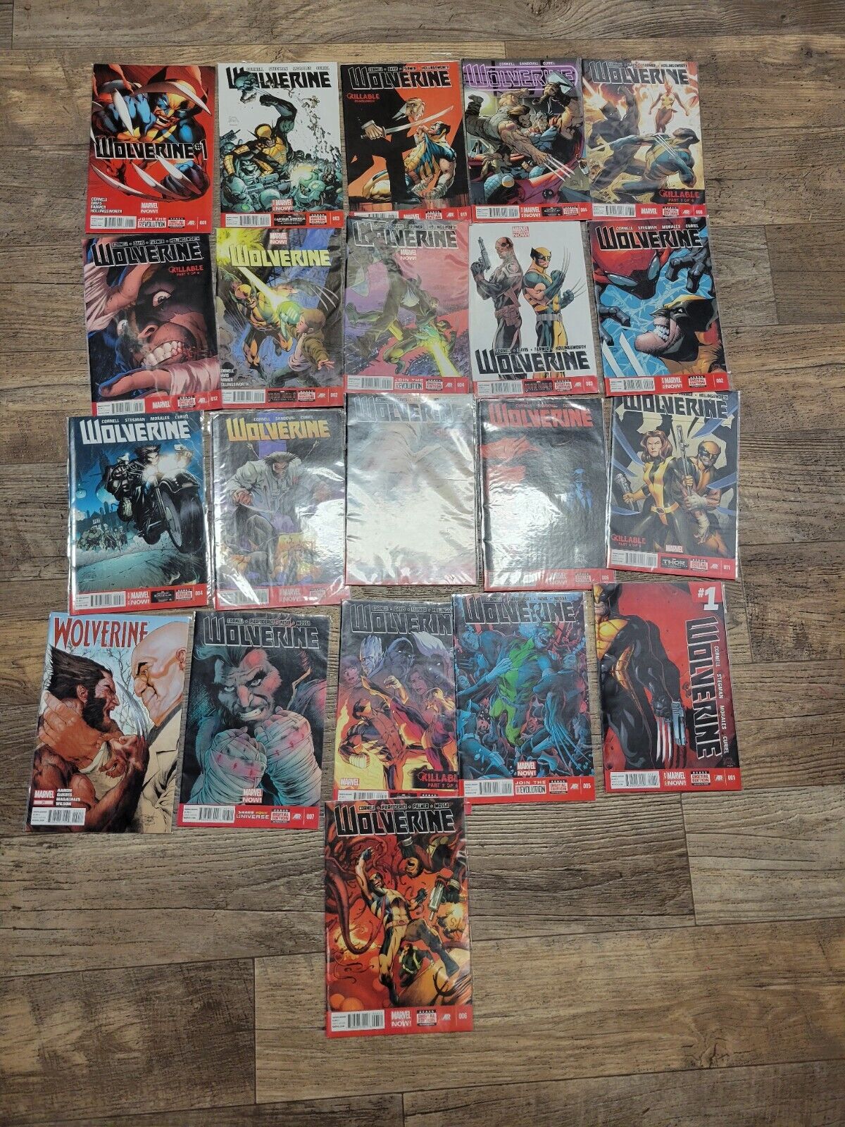 Wolverine comic book lot of 21 (TK)
