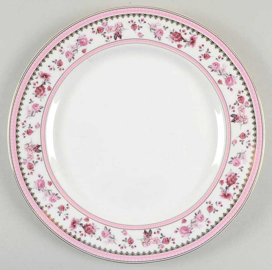 Grace's Teaware Pink Rose  Dinner Plate 11667740