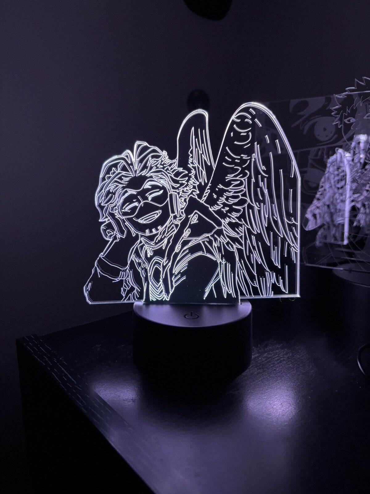 My Hero Academia: Hawks 3D USB LED 7-Colors: Color Changing Night Light