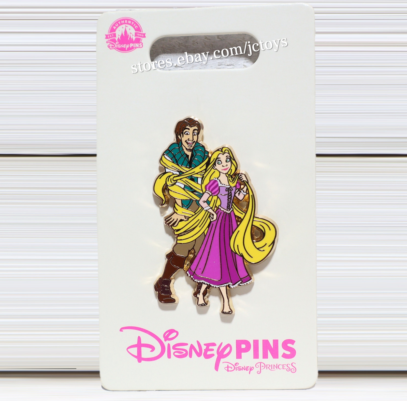 Disney Parks - Flynn Rider Tangled In Rapunzel\'s Hair - Pin