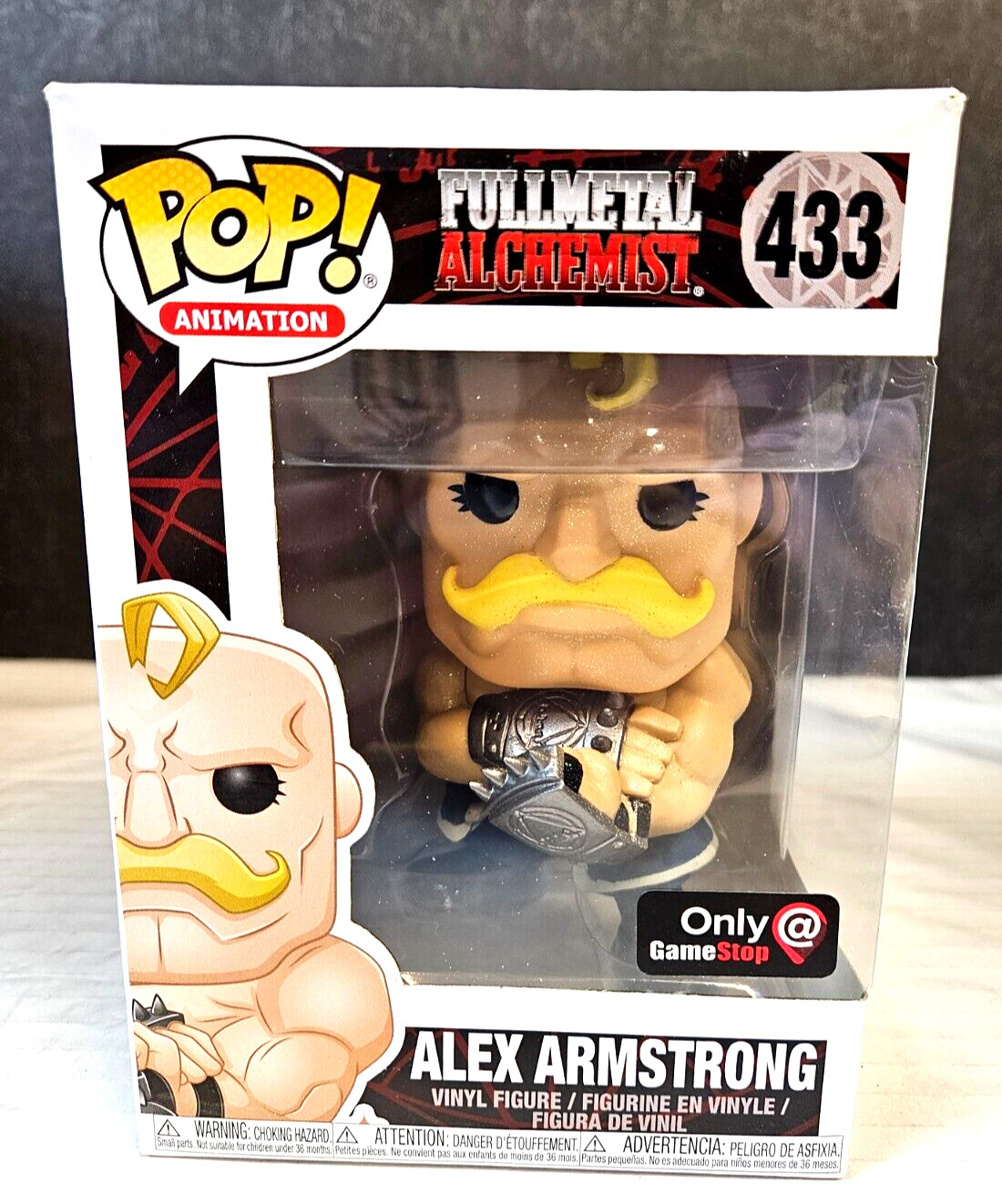 Funko Pop  Fullmetal Alchemist Alex Armstrong #433