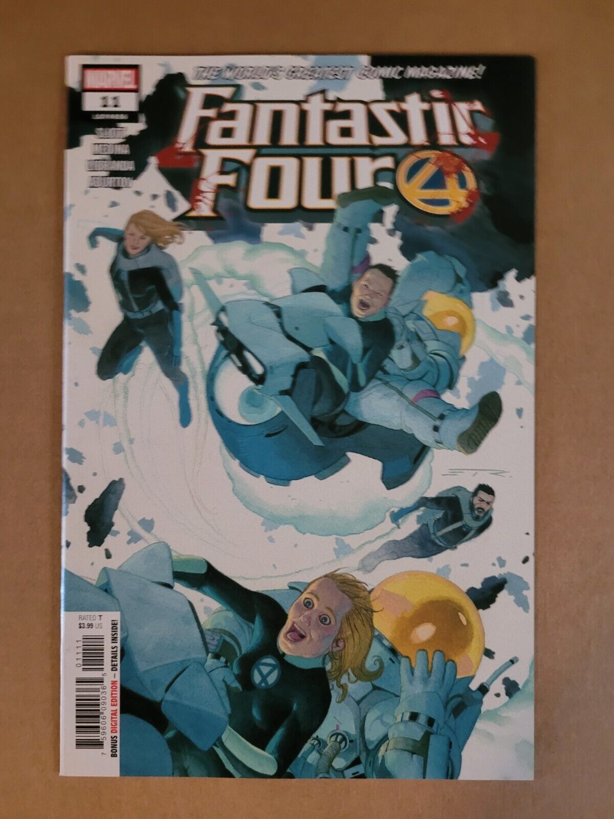 Fantastic Four Vol 6 #11 2019 Absolute Carnage Hidden Variant High-Grade Marvel