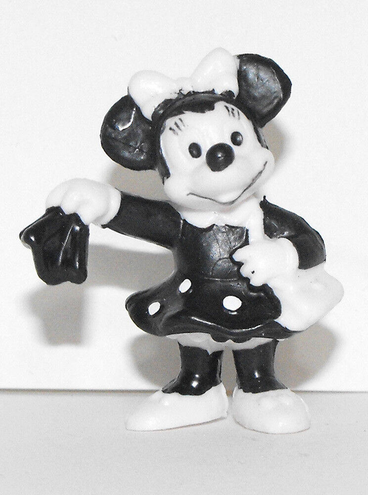 Minnie Mouse Black and White 1 inch Figure DMMF803