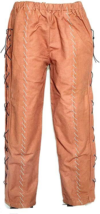 Medieval Trouser Cosplay Robin Hood Loose Pant Renaissance SCA Cotton Costume