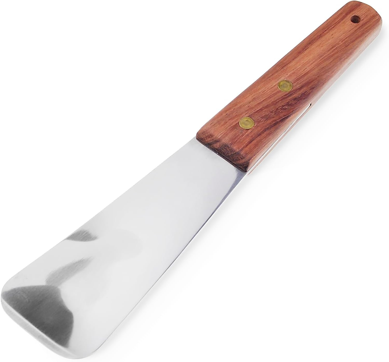 Ice Cream Scoop, Stainless Steel Spade with Wooden Handle