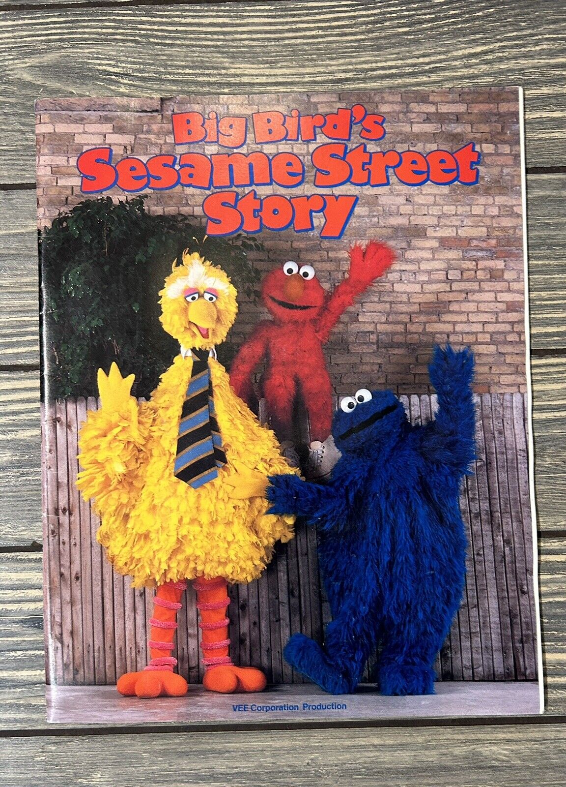 Vintage 1987 Big Birds Sesame Street Story Program Souvenir Booklet