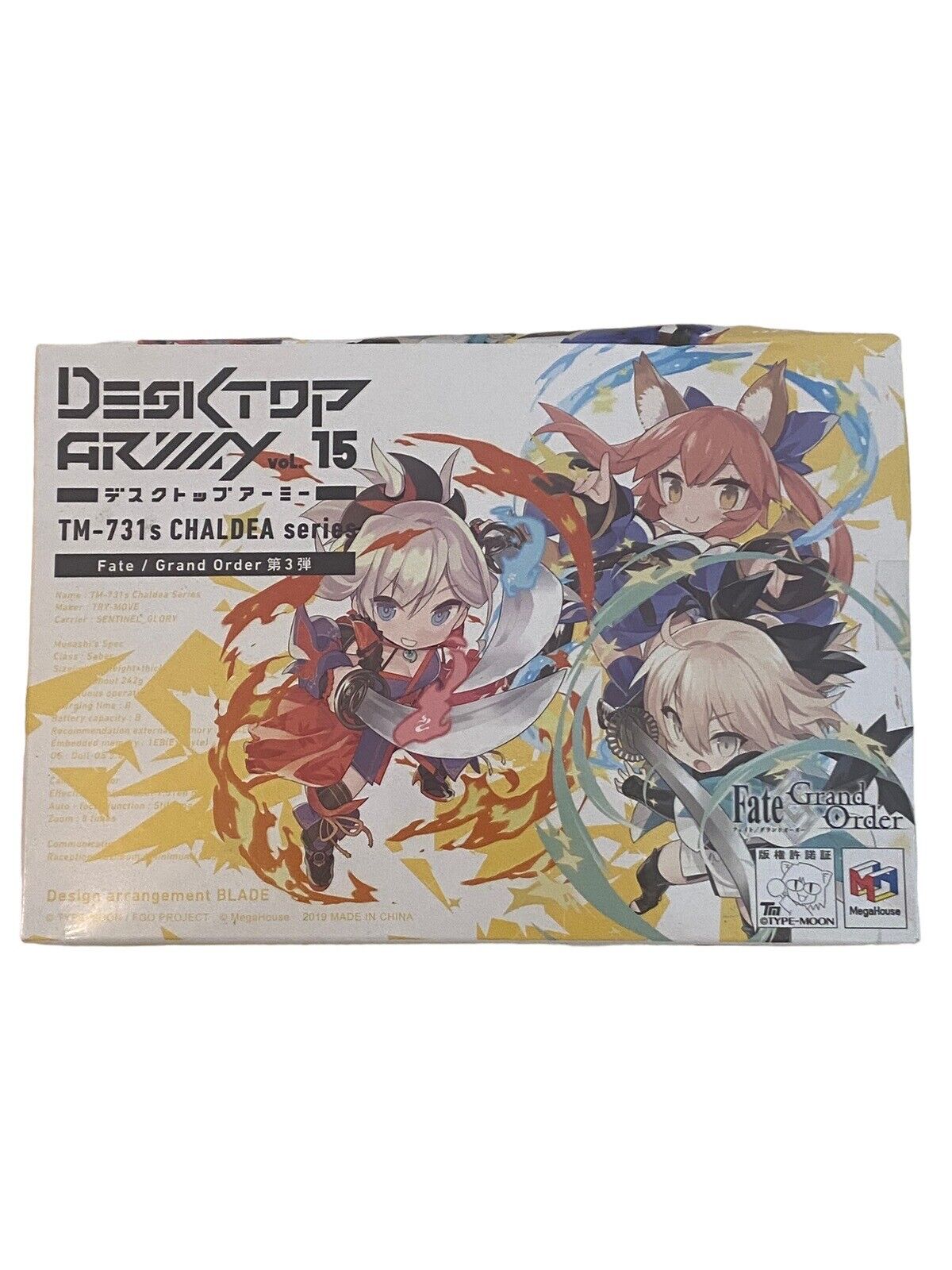 Desktop Army Fate/Grand Order Vol.3 BOX Action Figure MegaHouse Japan Sealed New