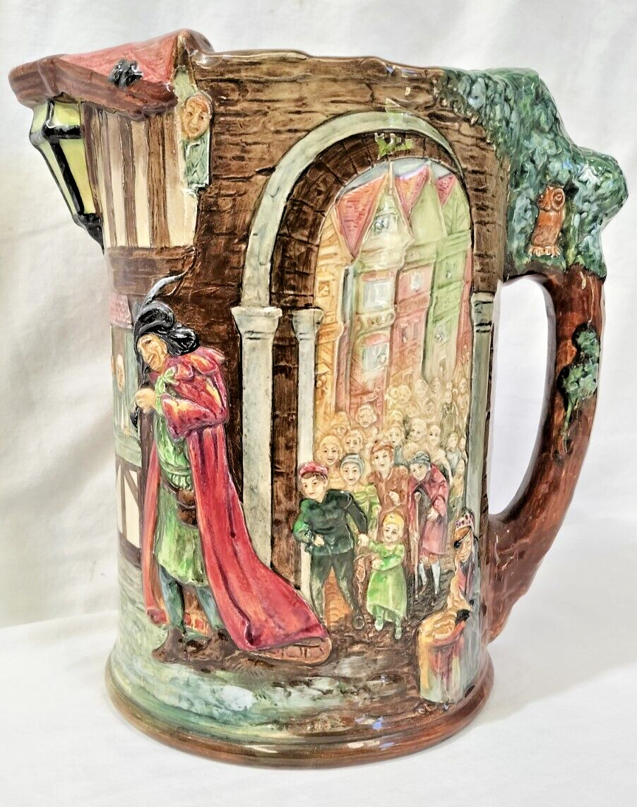 Scarce Royal Doulton Collectors Limited Edition Signed XLarge The Pied Piper Jug