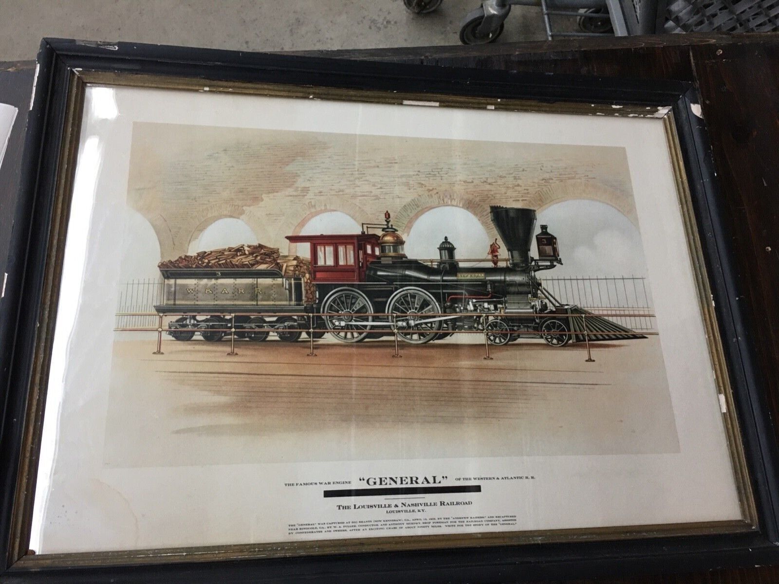 Civil War Steam Locomotive 