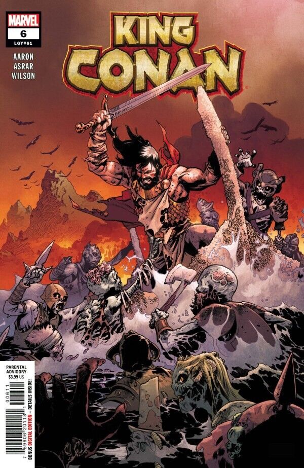 Marvel Comics ‘King Conan’ #6 (2022) Main Cover