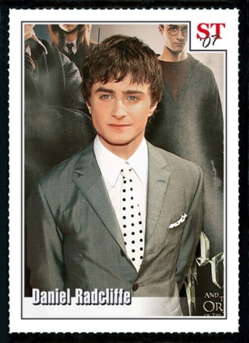 DANIEL RADCLIFFE Harry Potter Order of the Phoenix 2007 Spotlight Tribute Card