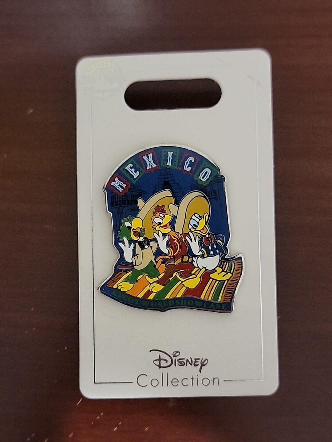 Disney Pin 145354 WDW - Three Caballeros - Mexico - Epcot