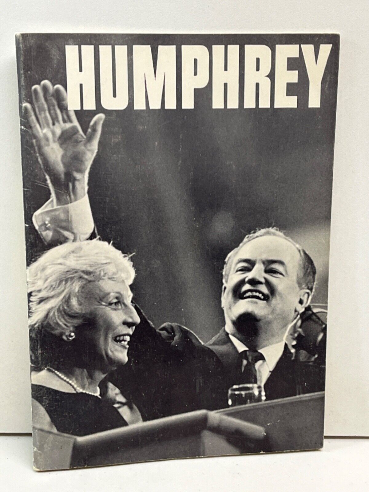 Autographed Senator Hubert Humphrey Booklet 1964 by Robert Luce