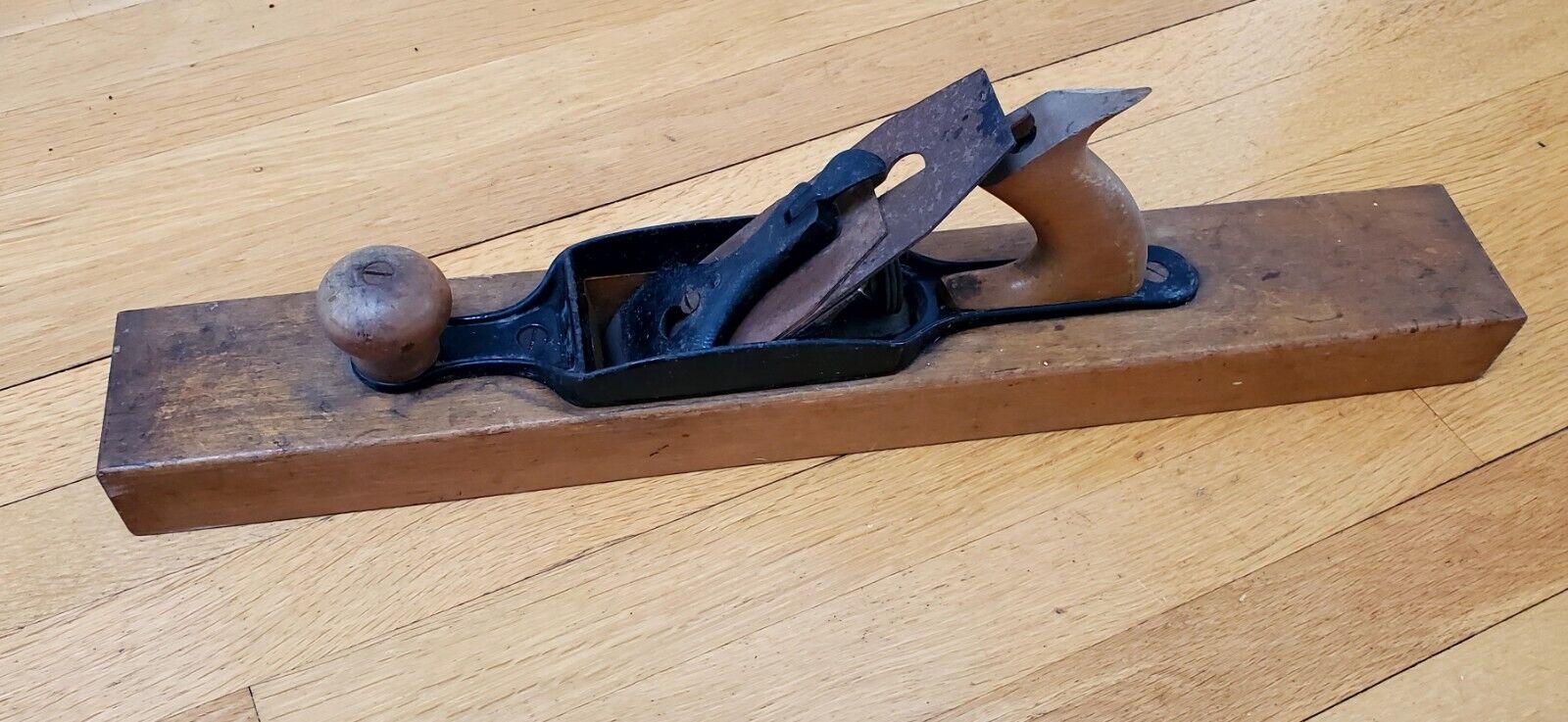 Vintage Stanley Bailey No. 30 Wood Transitional Plane