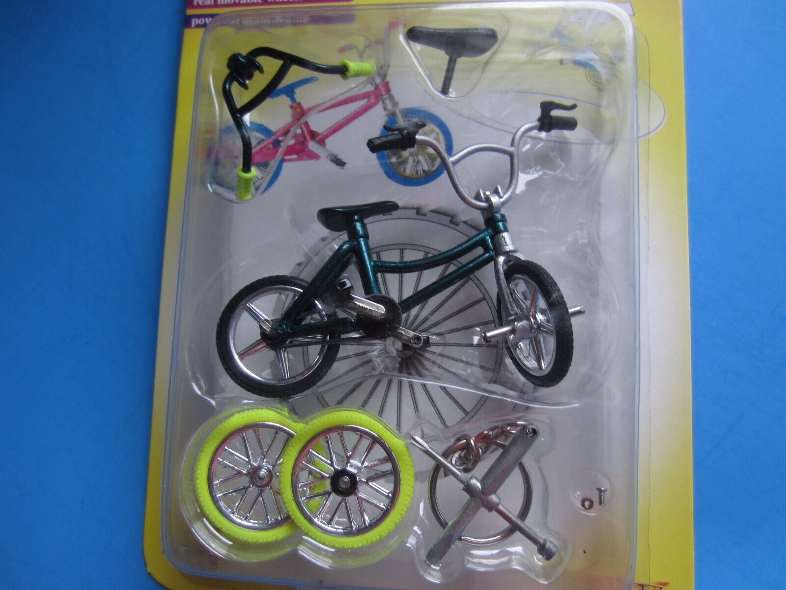 New Miniature Bicycle PALM FINGER BIKE Toy Doll House Crafts Sealed